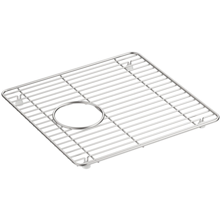 Cairn Stainless Steel Kitchen Sink Rack with Rubber Feet