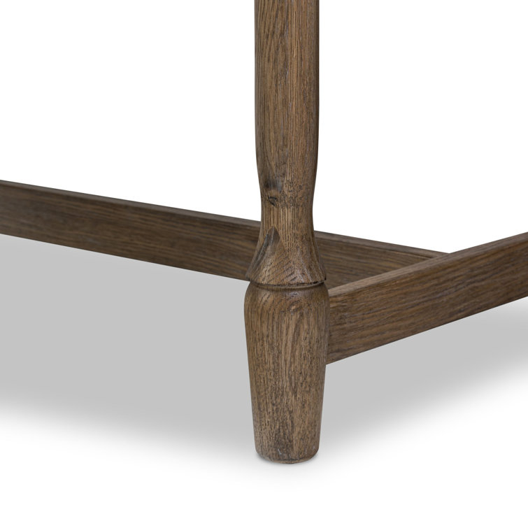 Bari 84'' Weathered Oak Veneer Sideboard with Drawers