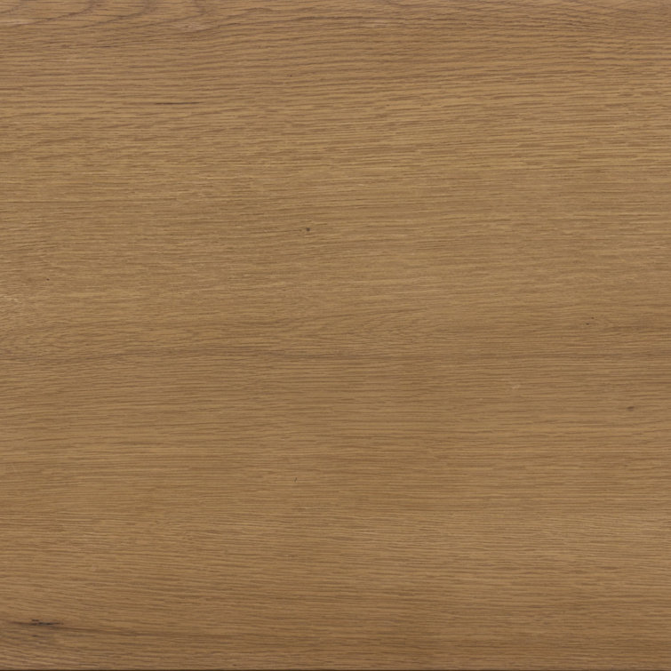 Saddle Brown Oak 2-Drawer Nightstand