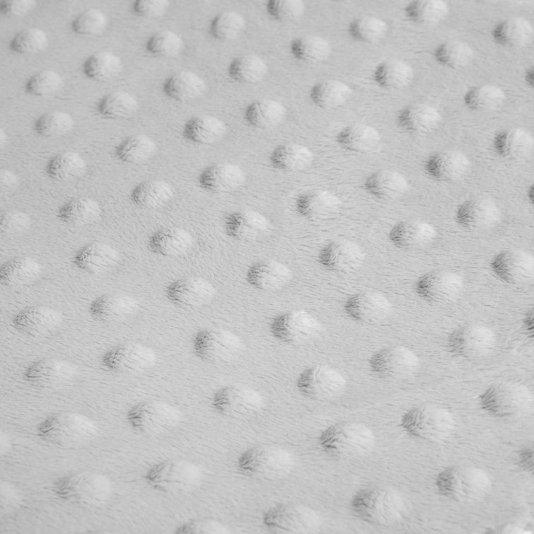 Graco Gray and White Oval Contoured Changing Pad with Cover