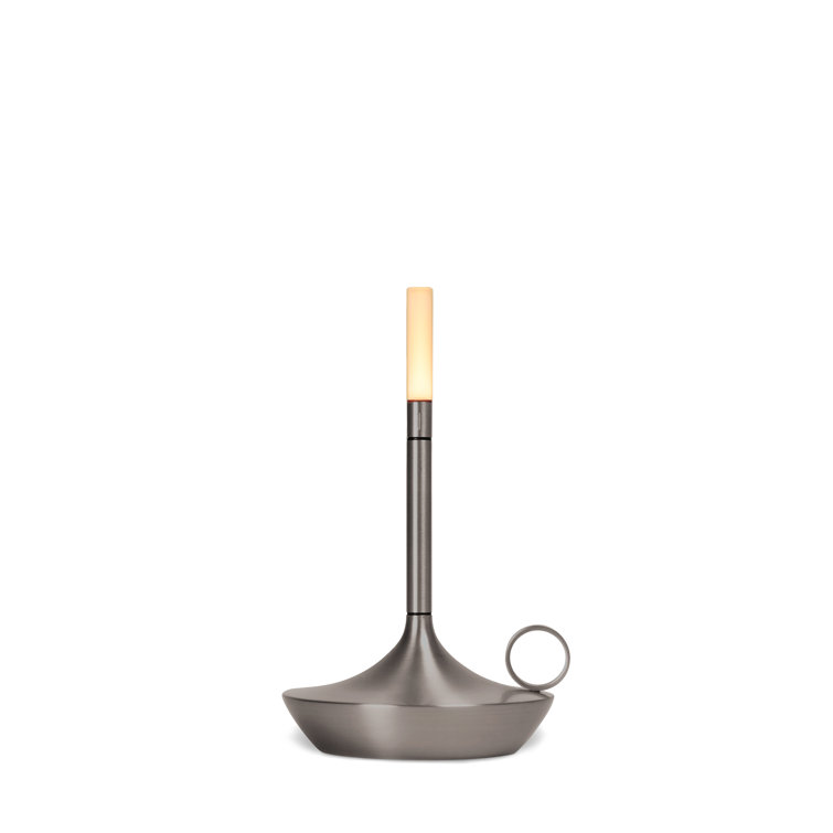 Graphite Portable Rechargeable LED Table Lamp