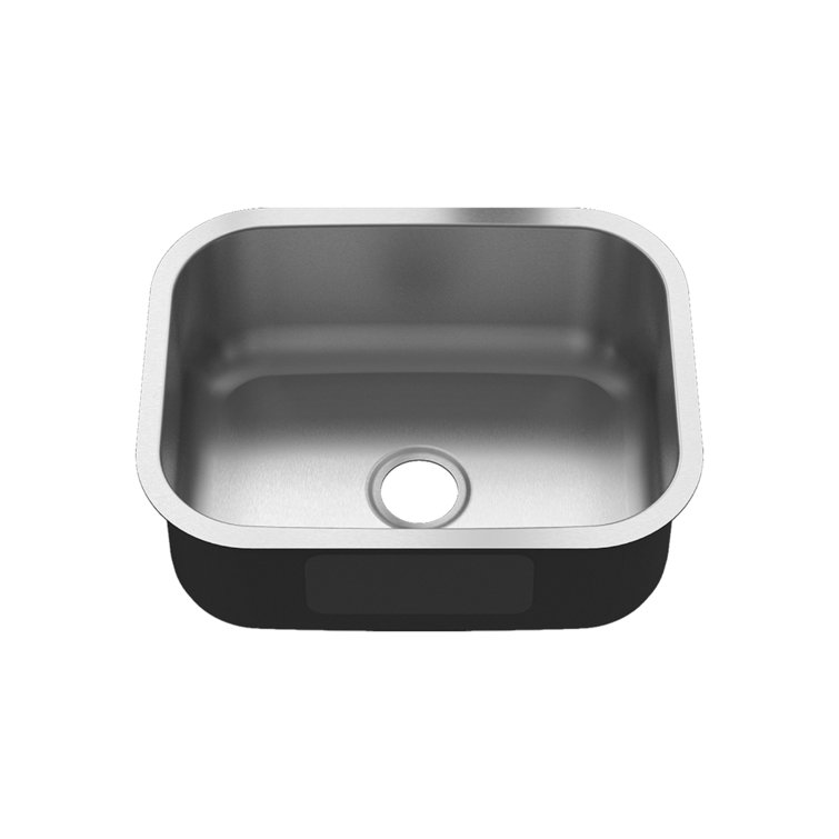 23'' Stainless Steel Drop-in Single Bowl Kitchen Sink