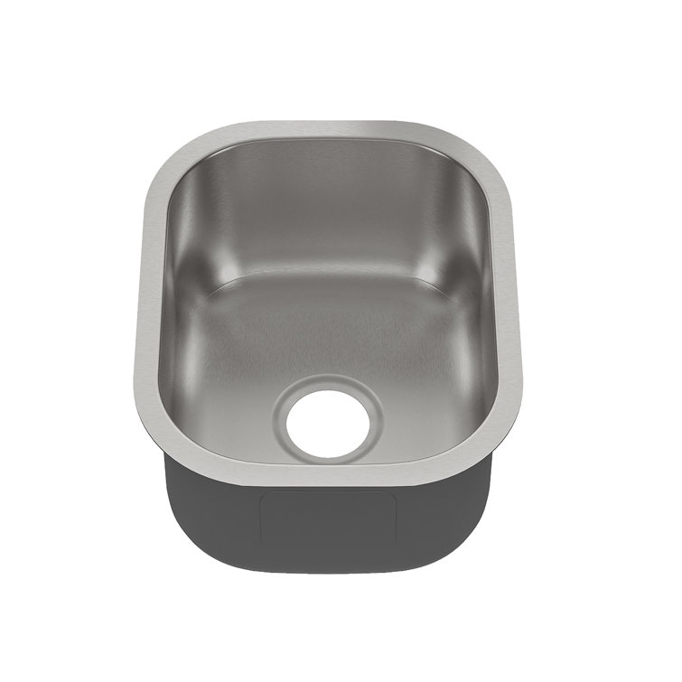 15'' Drop-In Single Bowl Stainless Steel Kitchen Sink