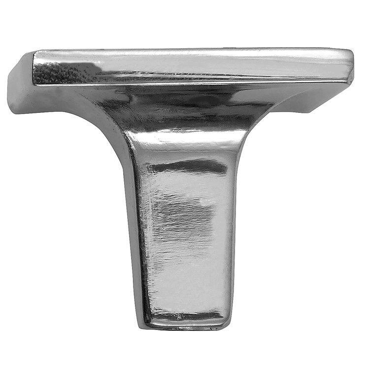 Bellagio Polished Chrome Square Knob with Crystal Accents
