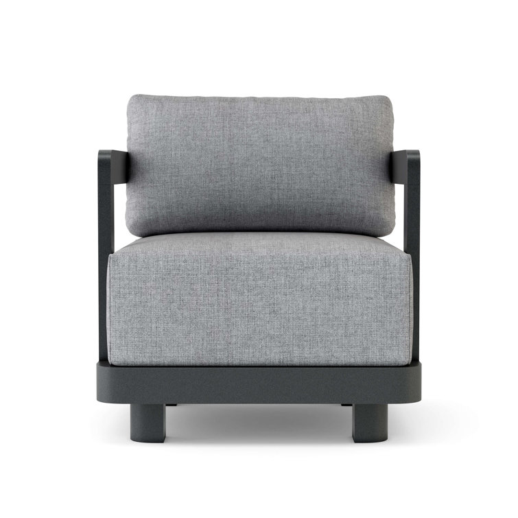 Granada Dark Grey Aluminum Outdoor 6-Piece Conversation Set