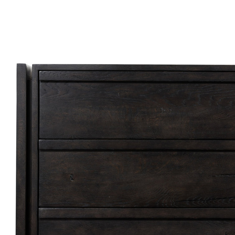 Espresso Double Dresser with Soft Close and Dovetail Drawers