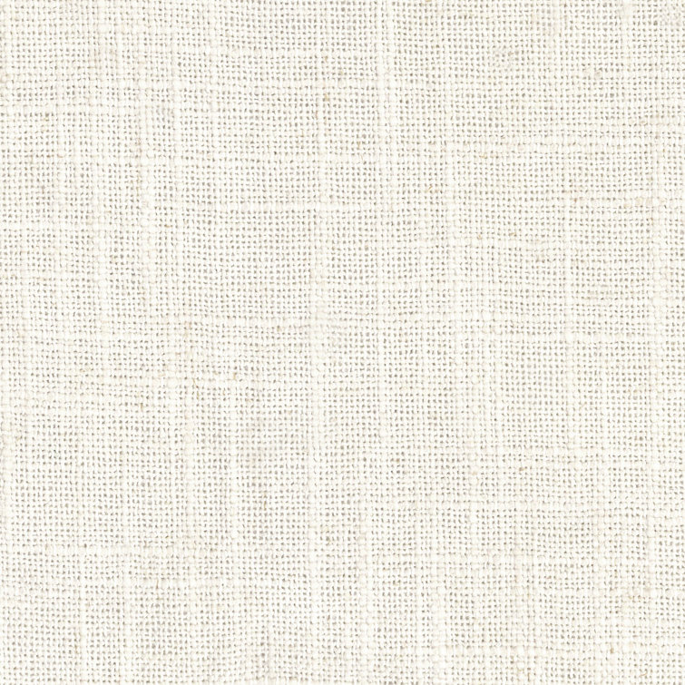 Ivory Eco-Linen Swivel Rocker with Removable Slipcover