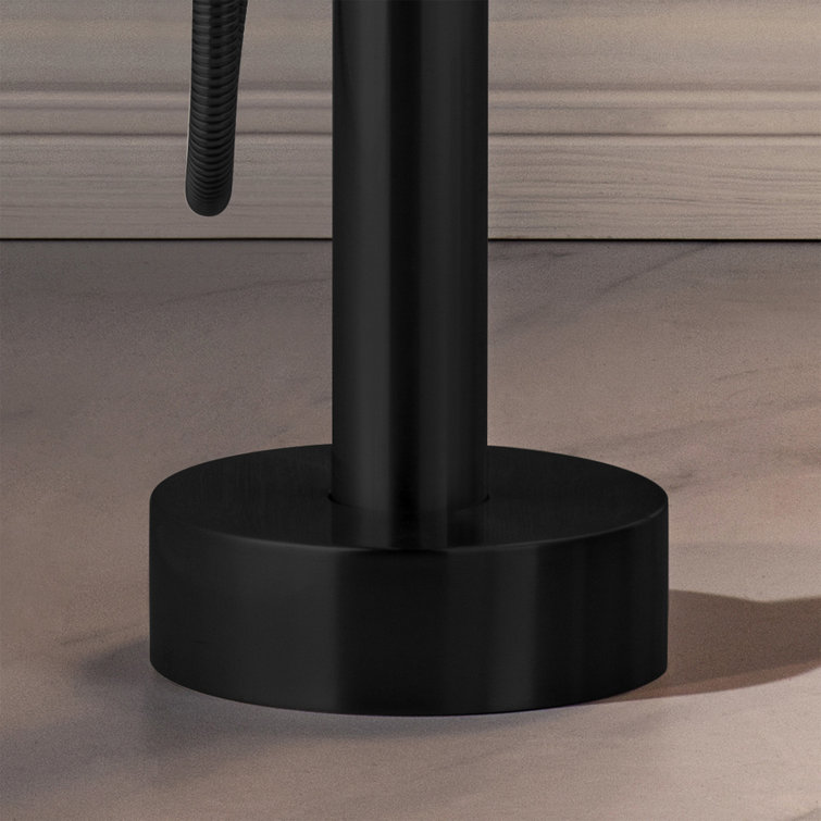 Matte Black Single Handle Floor Mount Tub Filler with Hand Shower