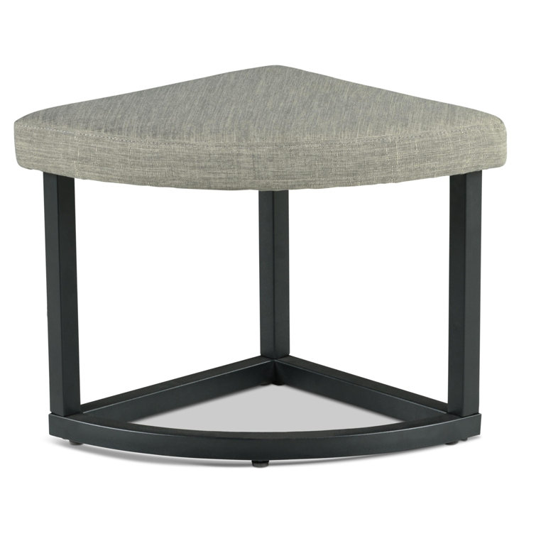 Yukon Dark Brown Wood Coffee Table with Stools