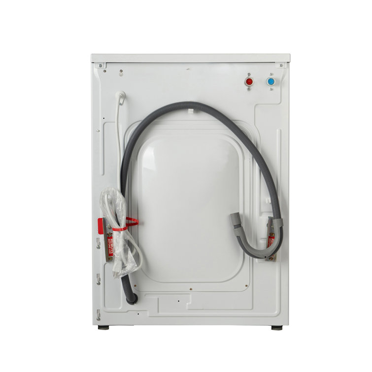 White 1.62cf Ventless All-in-One Washer Dryer with LED Control Panel