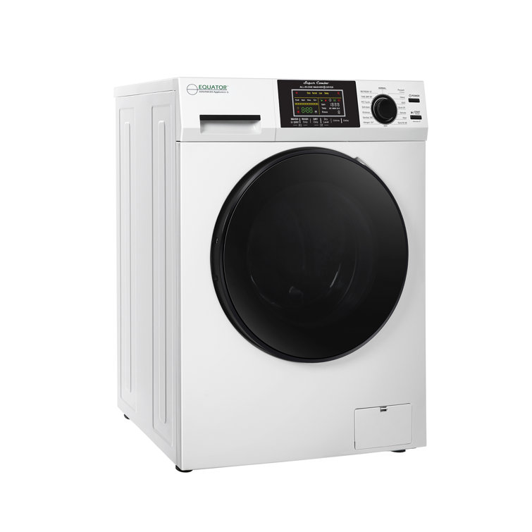 White 1.62cf Ventless All-in-One Washer Dryer with LED Control Panel