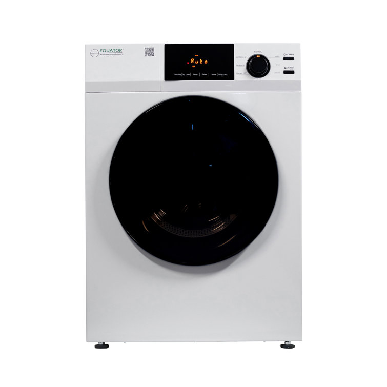 Equator 24" White Portable Vented Dryer with Moisture Sensing
