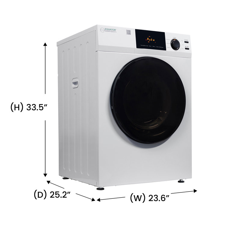 Equator 24" White Portable Vented Dryer with Moisture Sensing