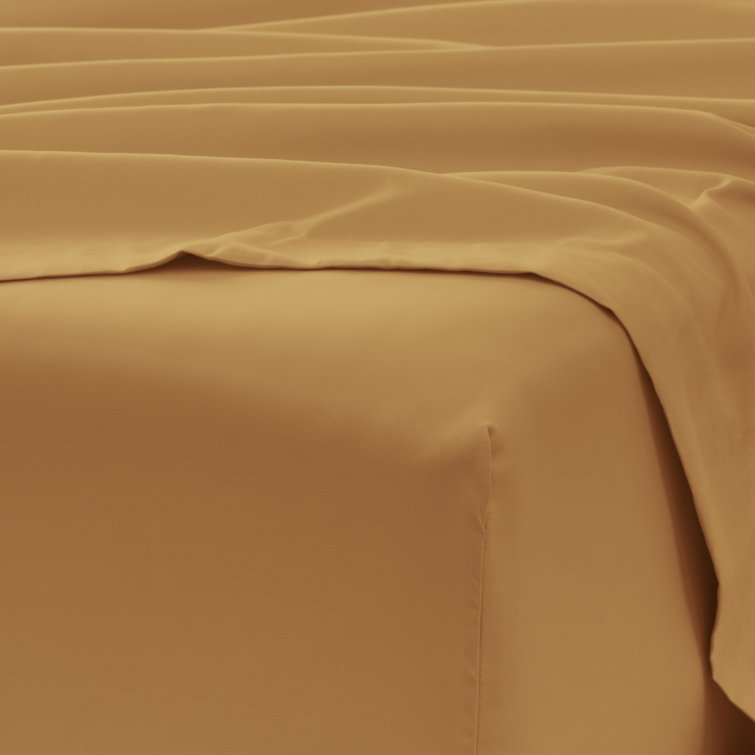 Navy Deep Pocket Full Size Microfiber Bed Sheet Set