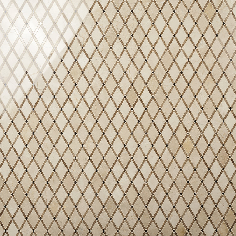 Crema Marfil Light Marble Mosaic Wall and Floor Tile