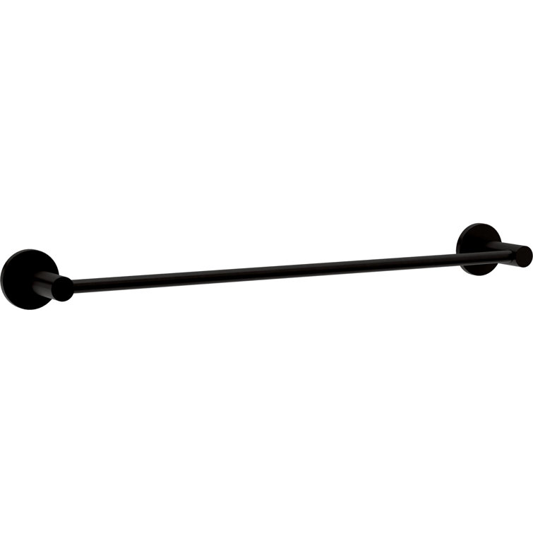 Matte Black Stainless Steel Wall Mounted Towel Bar