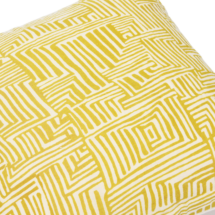 Saair Square Pillow Cover & Insert