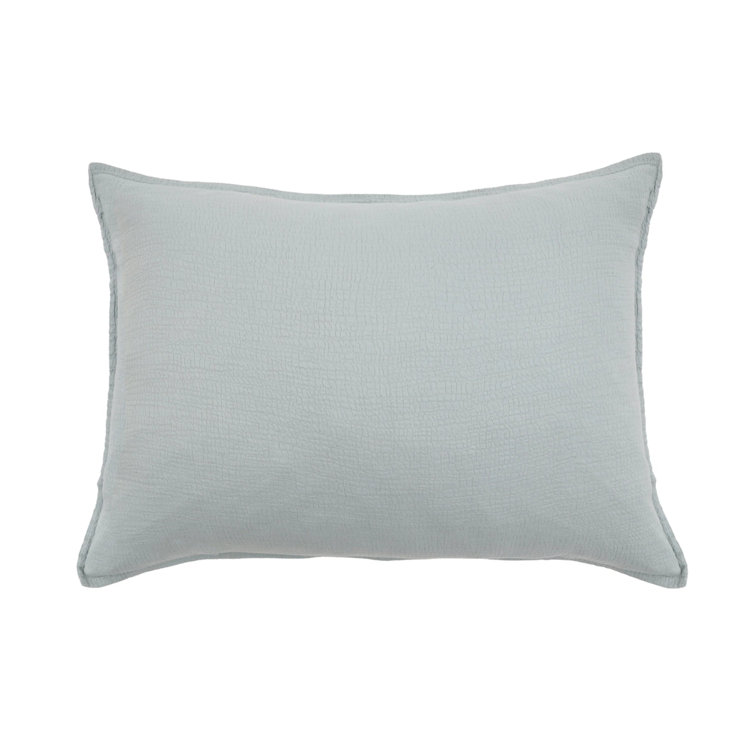 Twin Gray Cotton Minimalist Duvet Cover Set