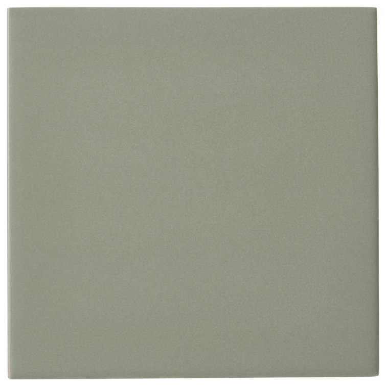 Sage Green Matte Porcelain 5x5 Wall Tile
