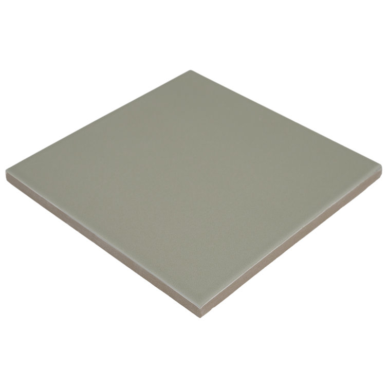 Sage Green Matte Porcelain 5x5 Wall Tile