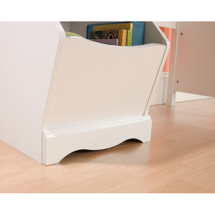 Soft White Versatile Child's Desk with Storage Drawer and Bin