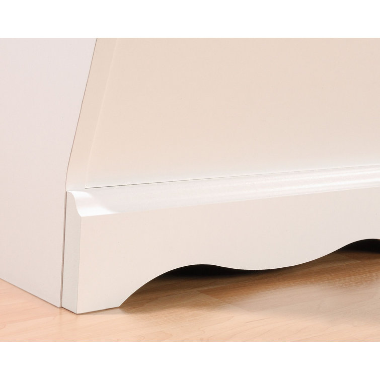 Soft White Versatile Child's Desk with Storage Drawer and Bin
