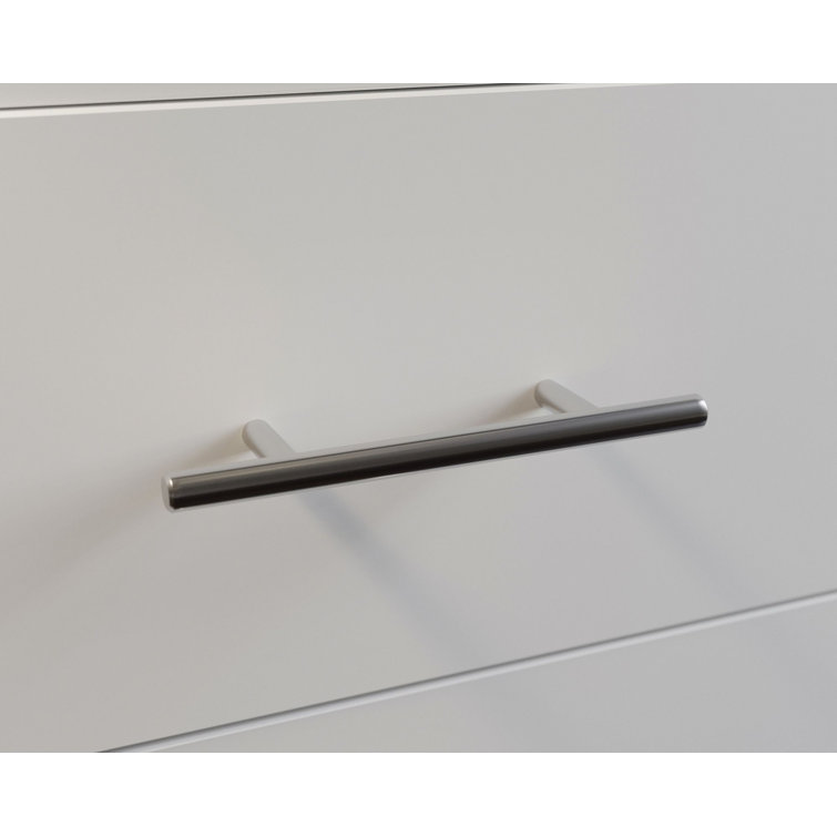 Versatile White Gaming Desk with Charcoal Ash Accents and Headphone Hook