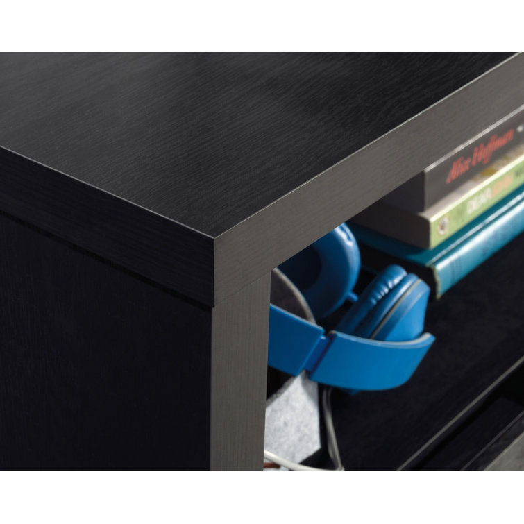 Raven Oak 70'' Entertainment Credenza with Cabinet Storage