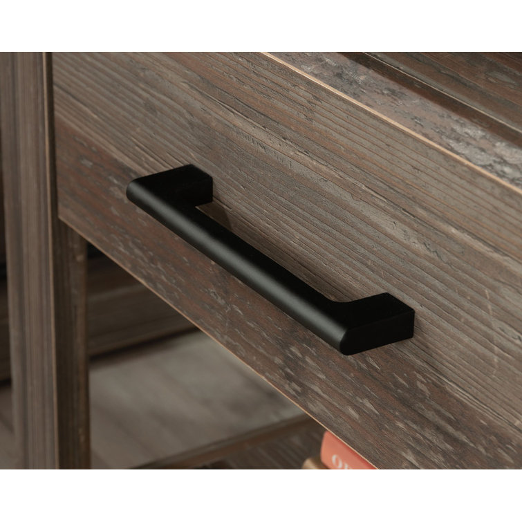 Summit Station Glacier Oak Nightstand with Open Shelves