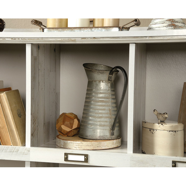 Barrister Lane Versatile White Plank Cubbyhole Bookcase