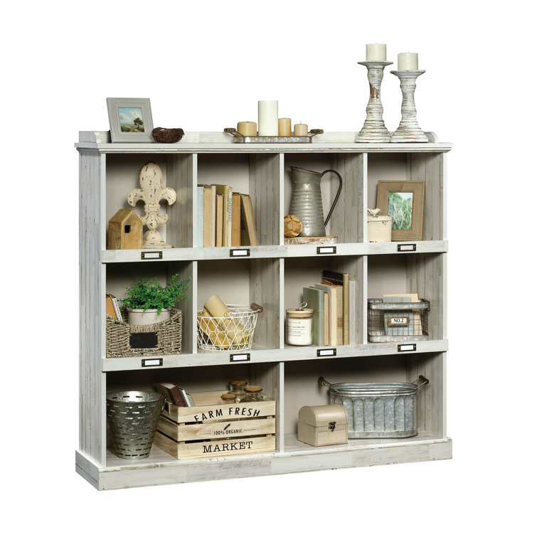 Barrister Lane Versatile White Plank Cubbyhole Bookcase