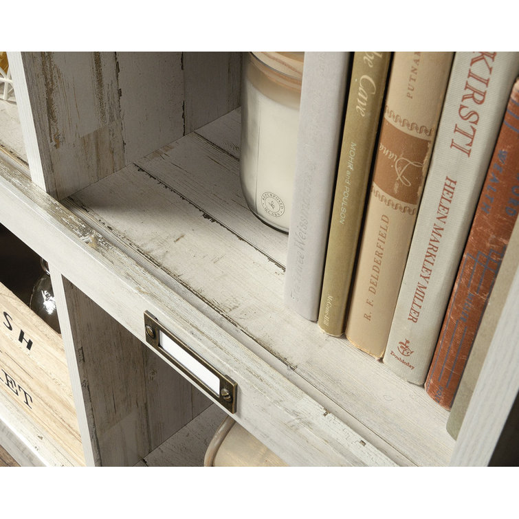 Barrister Lane Versatile White Plank Cubbyhole Bookcase