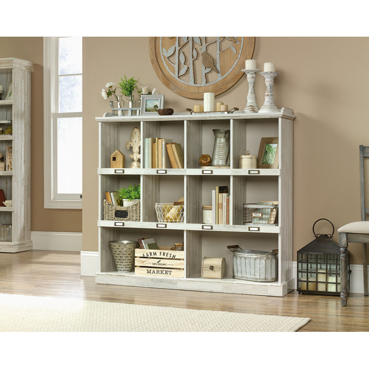 Barrister Lane Versatile White Plank Cubbyhole Bookcase
