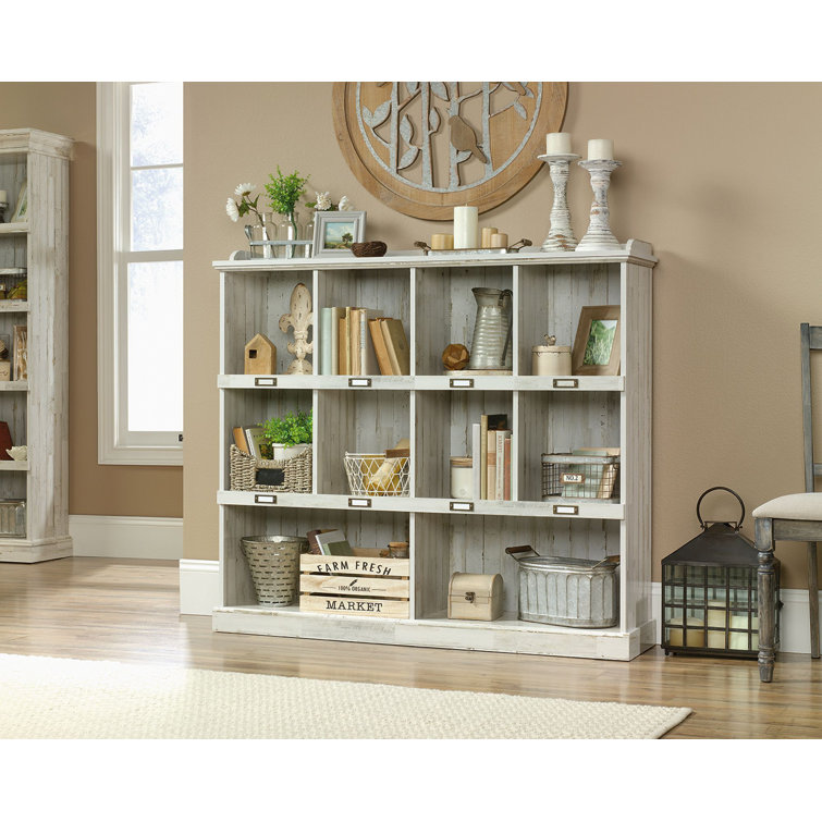 Barrister Lane Versatile White Plank Cubbyhole Bookcase