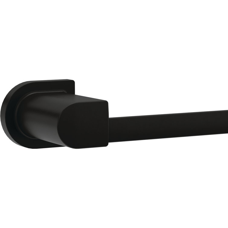 Matte Black Modern Wall Mount Toilet Paper Holder