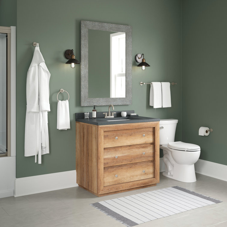 Brushed Nickel 18-Inch Wall Mounted Towel Bar