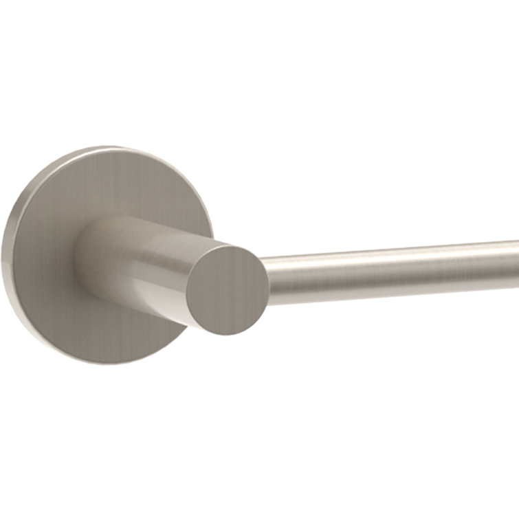 Brushed Nickel 18-Inch Wall Mounted Towel Bar
