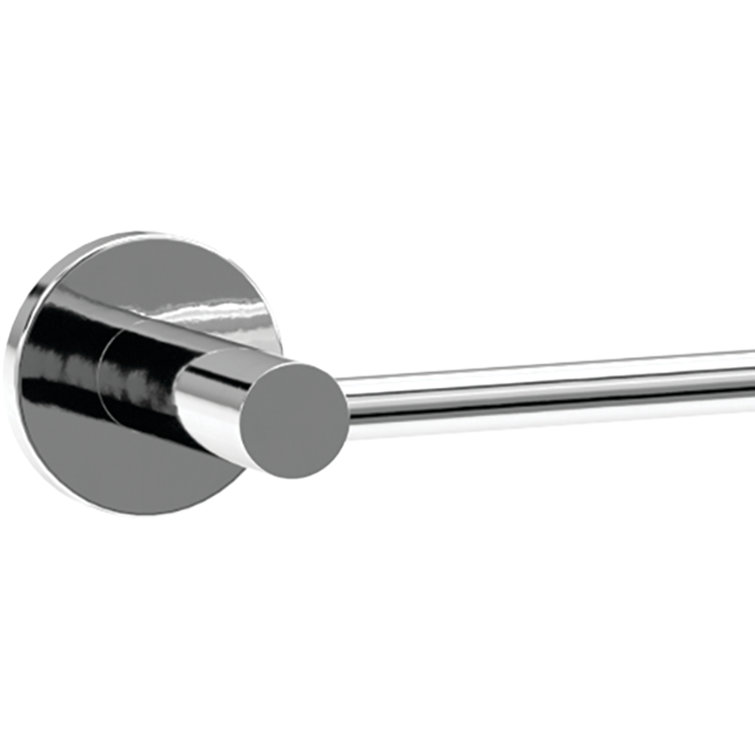 Precept 24-Inch Polished Chrome Wall Mounted Towel Bar
