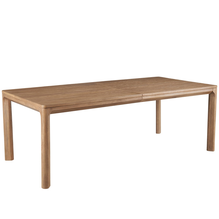 Malone Brown Oak Extendable Rectangular Dining Table