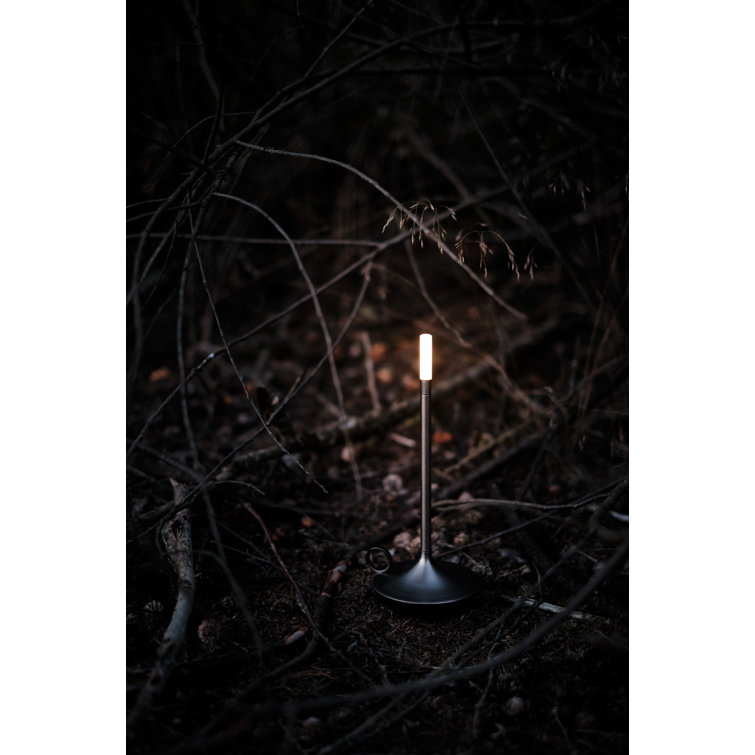 Graphite Portable Rechargeable LED Table Lamp