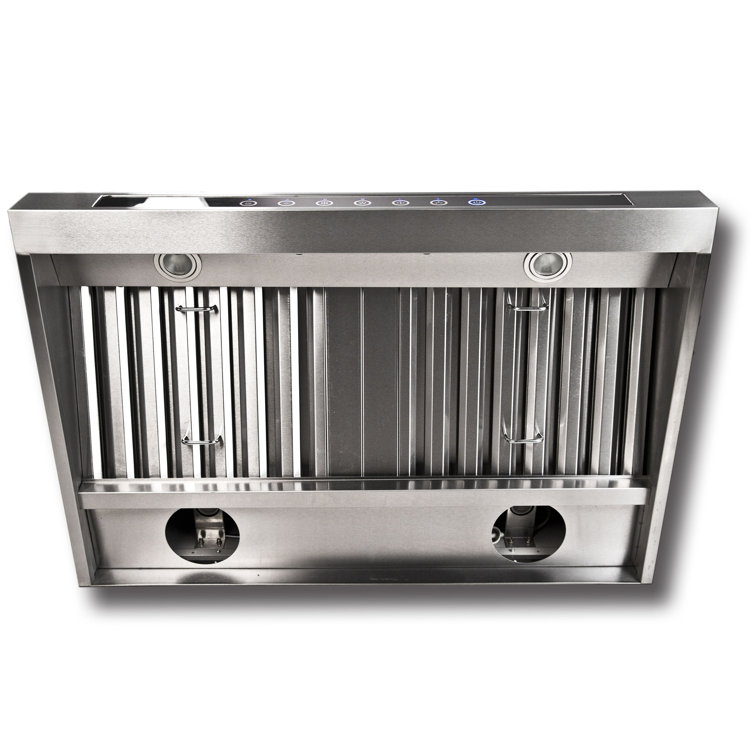 36" Stainless Steel Under Cabinet Range Hood with EZ Touch Controls