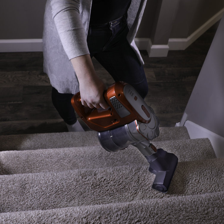 Rapid Red Cordless Convertible Stick Vacuum with HEPA Filter