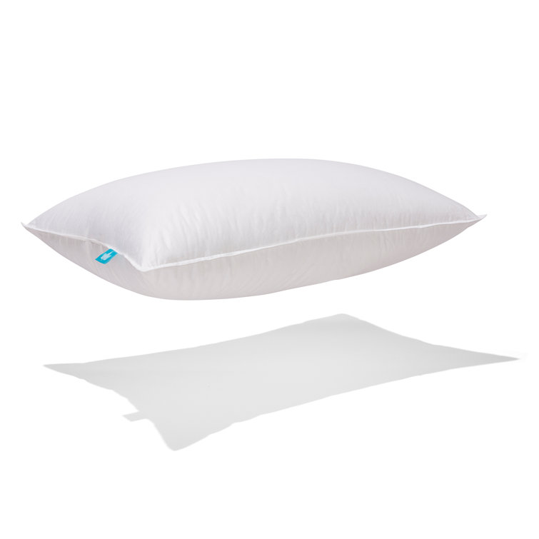 Standard Soft White Goose Down Hypoallergenic Pillow