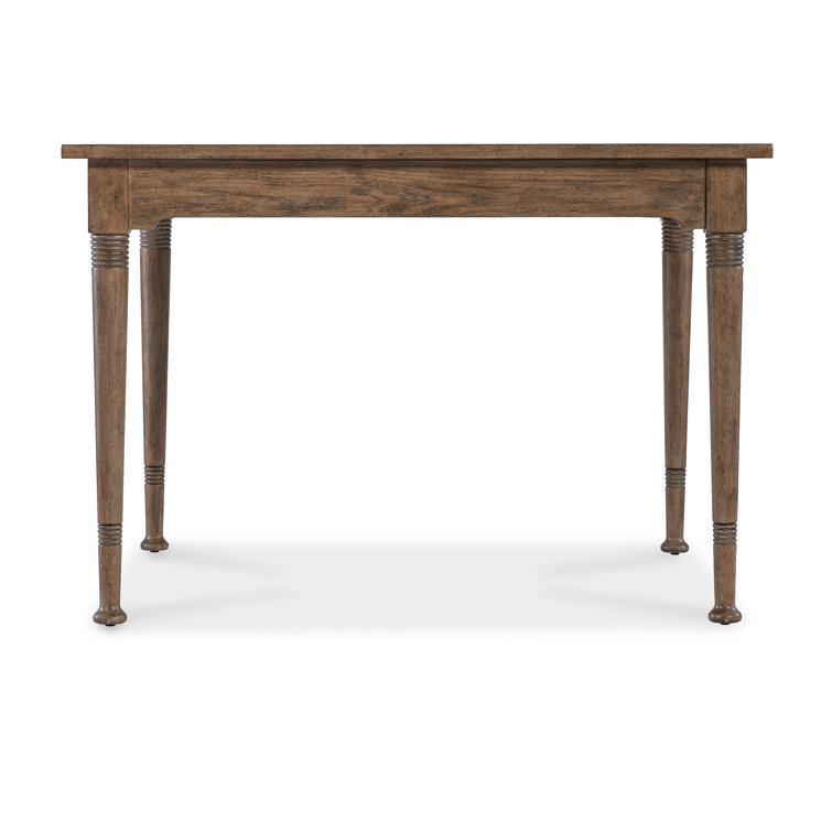 Rustic Brown Reclaimed Wood Square Dining Table
