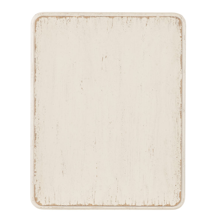 Rustic White Oak Veneer End Table with Storage