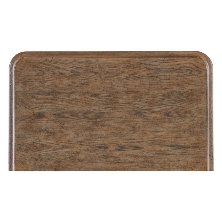 Rustic Black and Brown Oak 3-Drawer Nightstand