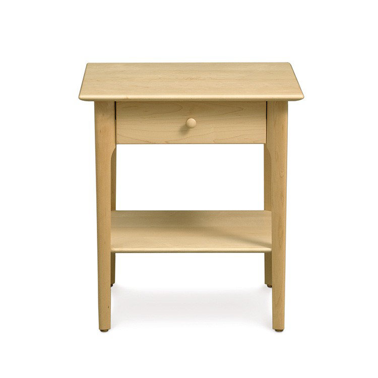 Sarah 24" Maple and Cherry Solid Wood Nightstand
