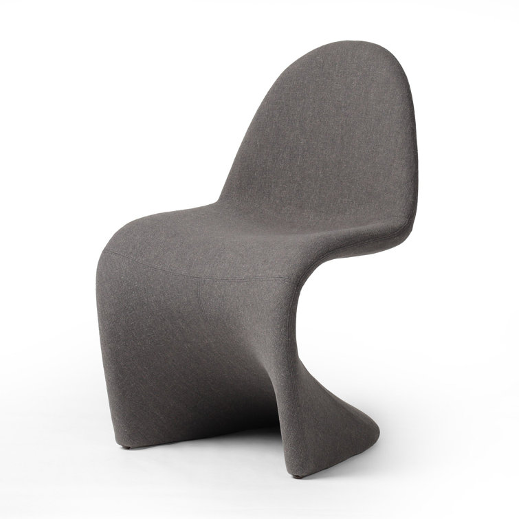 Antwerp Seal Grey Linen Upholstered Side Chair