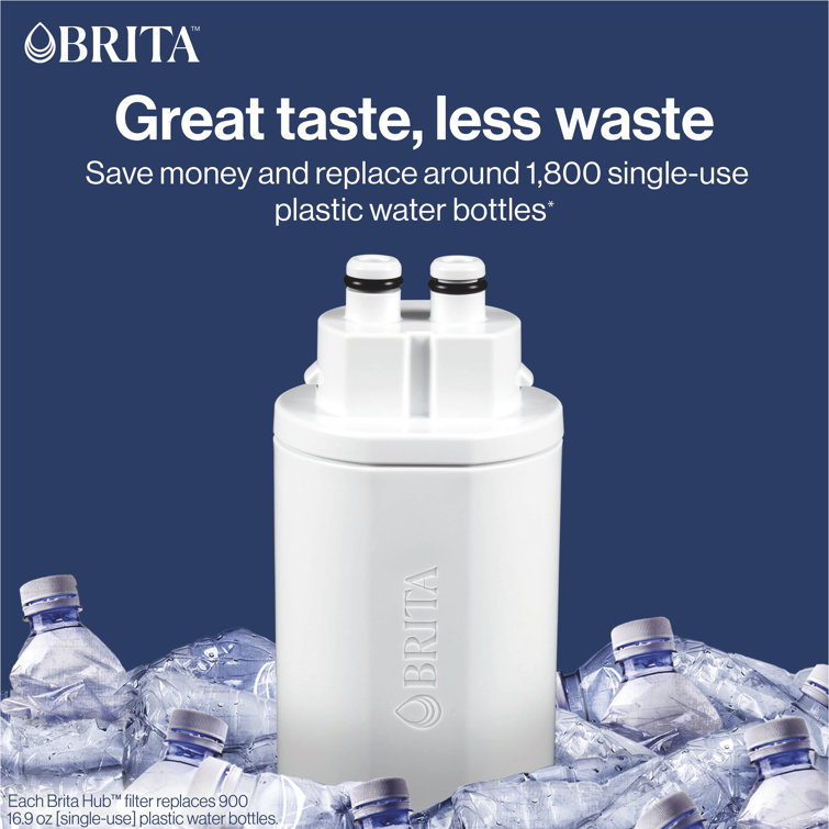 Brita Hub Compact White Countertop Water Filtration System