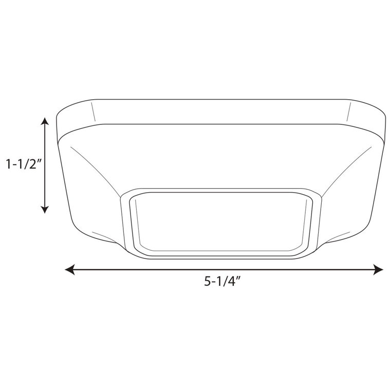 Metallic Gray Aluminum LED Flush Mount Light